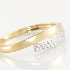 Histoire d'Or Bague Vero De Zirconium or jaune oxyde