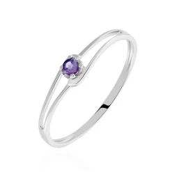 Histoire d'Or Bague Veroucha Or Blanc Amethyste or blanc amethyste violette Online