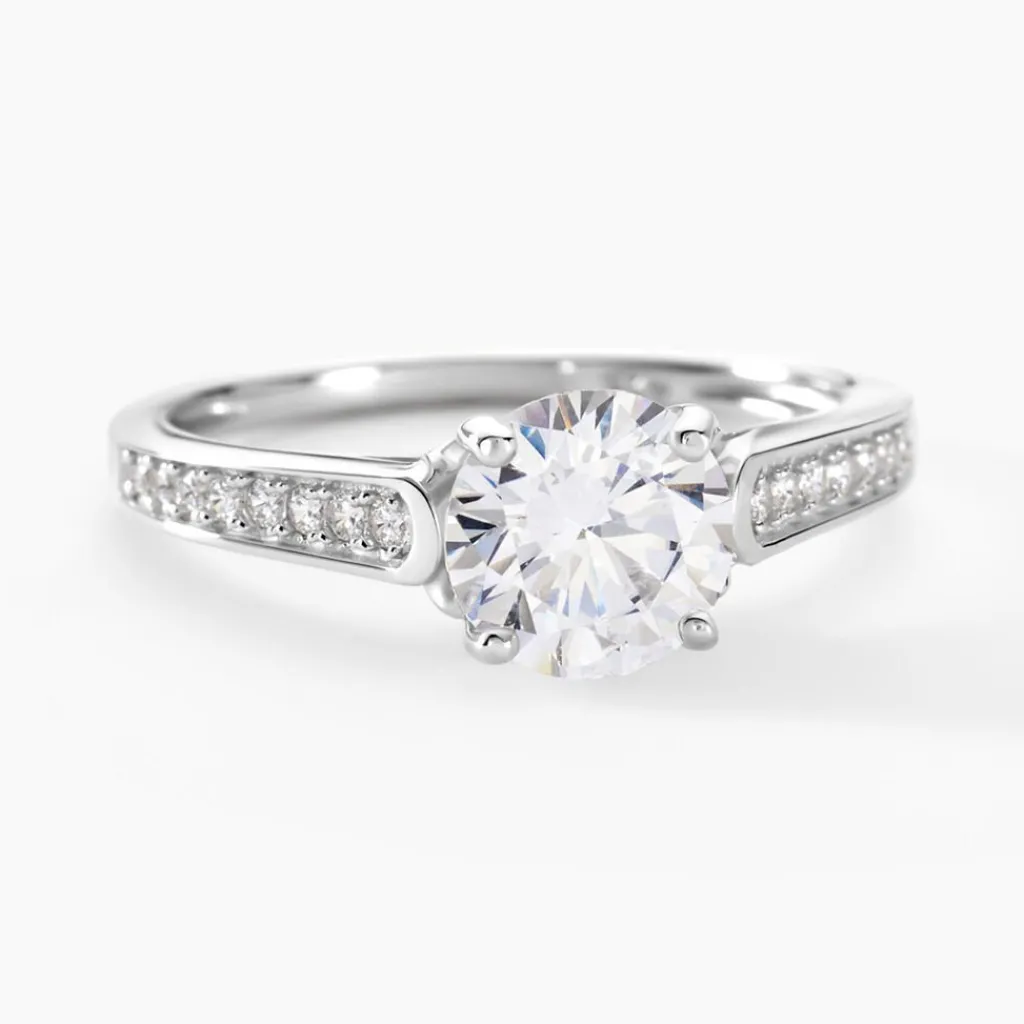 Histoire d'Or Bague Viky Argent Blanc Oxyde De Zirconium Clearance