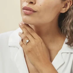 Histoire d'Or Bague Viky Argent Blanc Oxyde De Zirconium Clearance