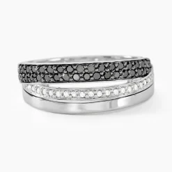 Histoire d'Or Bague Virginie Or Blanc Diamant Discount