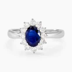 Histoire d'Or Bague Vladimir Or Blanc Saphir Diamants Online