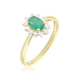 Histoire d'Or Bague Vladimir Or Jaune  Emeraude Diamants or jaune emeraude Hot