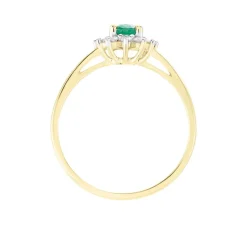 Histoire d'Or Bague Vladimir Or Jaune Emeraude Diamants or jaune emeraude Hot