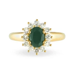 Histoire d'Or Bague Vladimir Or Jaune Emeraude Et Diamant Online