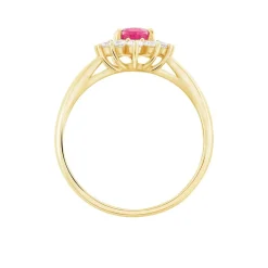 Histoire d'Or Bague Vladimir Diamants or jaune rubis Sale