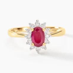 Histoire d'Or Bague Vladimir Diamants or jaune rubis Online