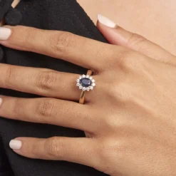 Histoire d'Or Bague Vladimir or jaune saphir Sale