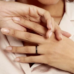 Histoire d'Or Bague Volta Ceramique Noir Céramique Outlet