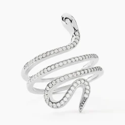 Histoire d'Or Bague Wesley Argent Blanc Oxydes De Zirconium Outlet