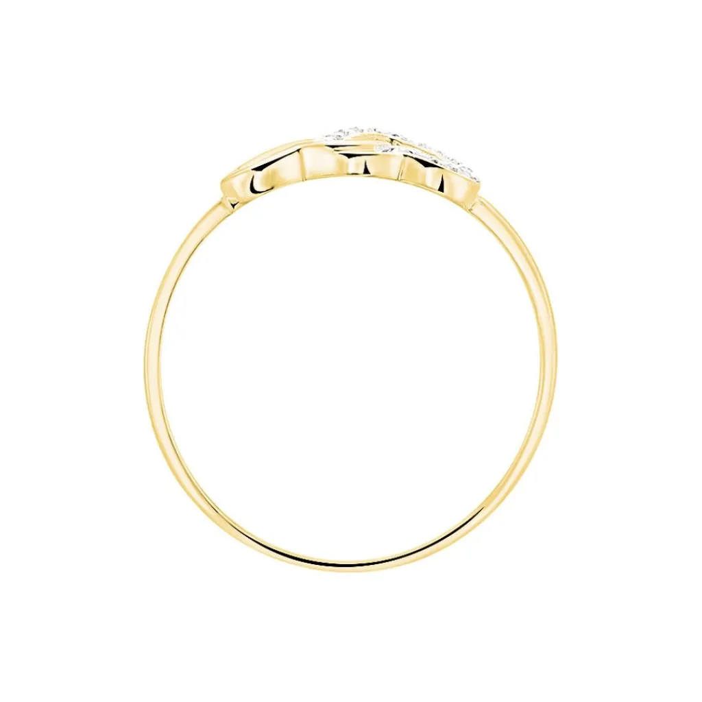 Histoire d'Or Bague Wydad Or Jaune Diamant