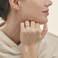 Histoire d'Or Bague Wydad Or Jaune Diamant