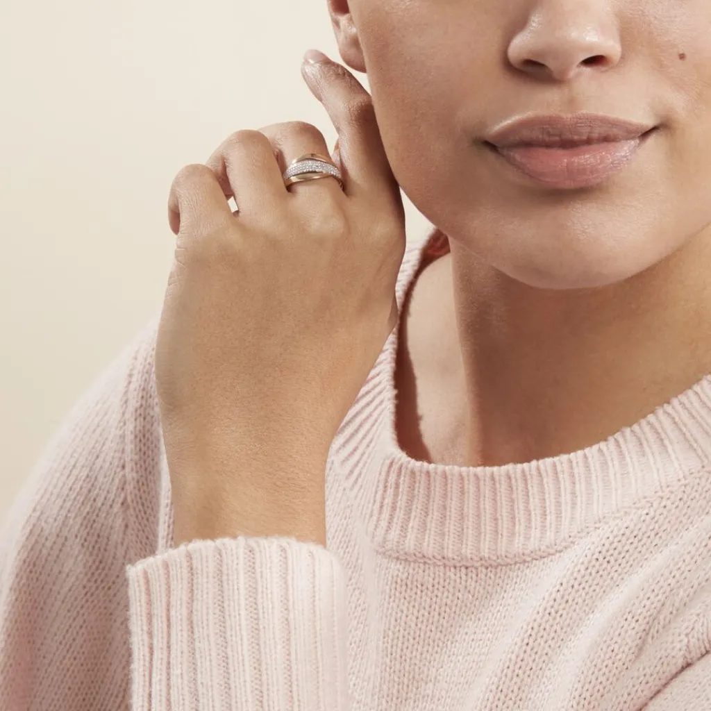 Histoire d'Or Bague Xenia Or Jaune Diamant Clearance