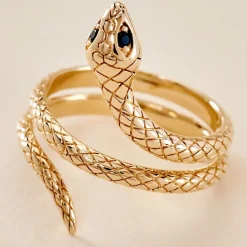 Histoire d'Or Bague Yasha Plaqué Or Jaune Spinelle Synthétique Online