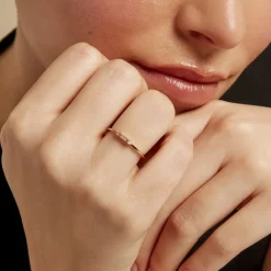 Histoire d'Or Bague Ylonna Plaque Or Jaune Oxyde De Zirconium plaque or dore oxyde Sale