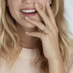 Histoire d'Or Bague Zinna Or Bicolore Diamant New