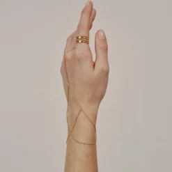 Histoire d'Or Bijou De Main Irina argent jaune Clearance