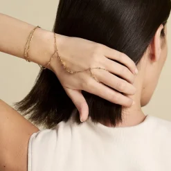 Histoire d'Or Bijou De Main Lodi Acier Jaune Clearance