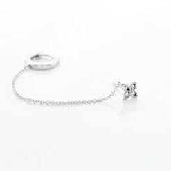 Histoire d'Or Bijou D'oreille Unitaire Argent Blanc Gosse Oxydes De Zirconium Online