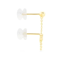 Histoire d'Or Bijou D'oreille Unitaire Camila Or Jaune Oxyde De Zirconium Best