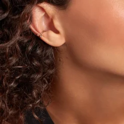 Histoire d'Or Bijou D'oreille Unitaire Eclat D'etoile Or Jaune Oxyde De Zirconium Clearance