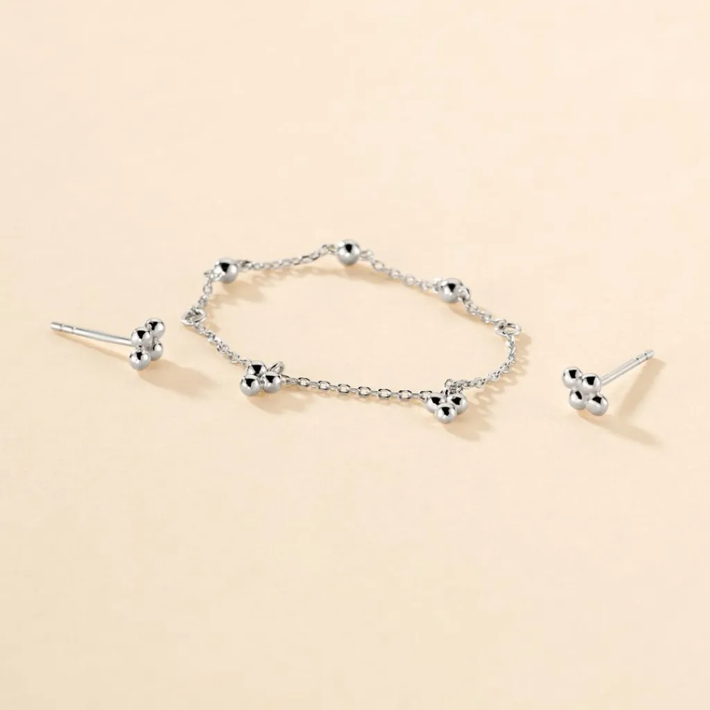 Histoire d'Or Bijou D'oreille Unitaire Kupla Argent Blanc Best