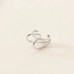 Histoire d'Or Bijou D'oreille Unitaire Sini Argent Blanc Discount