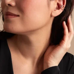 Histoire d'Or Bijou D'oreille Unitaire Sini Argent Blanc Discount