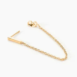 Histoire d'Or Bijoux D'oreilles Dayanne Plaqué Or Jaune Sale