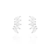 Histoire d'Or Bijoux D'oreilles Edma Or Blanc Oxyde De Zirconium Best