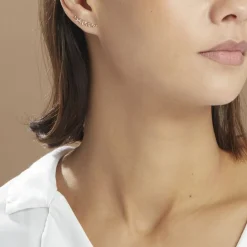 Histoire d'Or Bijoux D'oreilles Eloiza Or Jaune Oxyde De Zirconium Discount