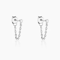 Histoire d'Or Bijoux D'oreilles Fantaisia Argent Blanc Oxyde De Zirconium Best