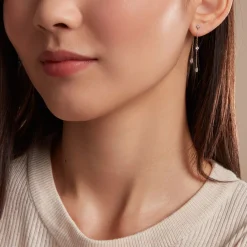 Histoire d'Or Bijoux D'oreilles Or Jaune Eclat D'etoile Oxyde De Zirconium Hot