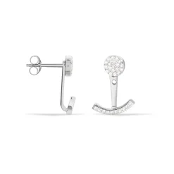 Histoire d'Or Bijoux D'oreilles Phybie Argent Blanc Oxyde De Zirconium Outlet