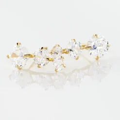 Histoire d'Or Bijoux D'oreilles Raffaele Or Jaune Oxyde De Zirconium Best