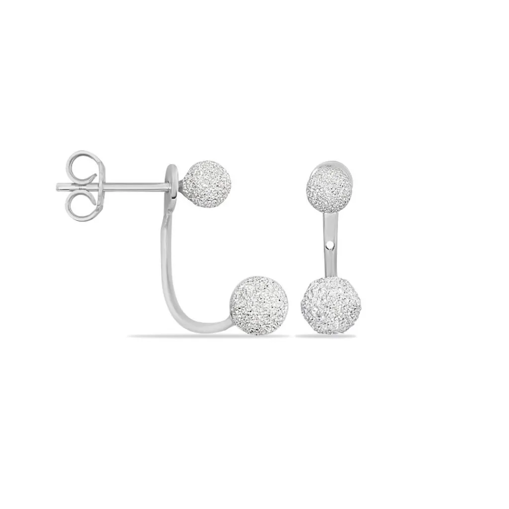 Histoire d'Or Bijoux D'oreilles Rosely Argent Blanc Outlet