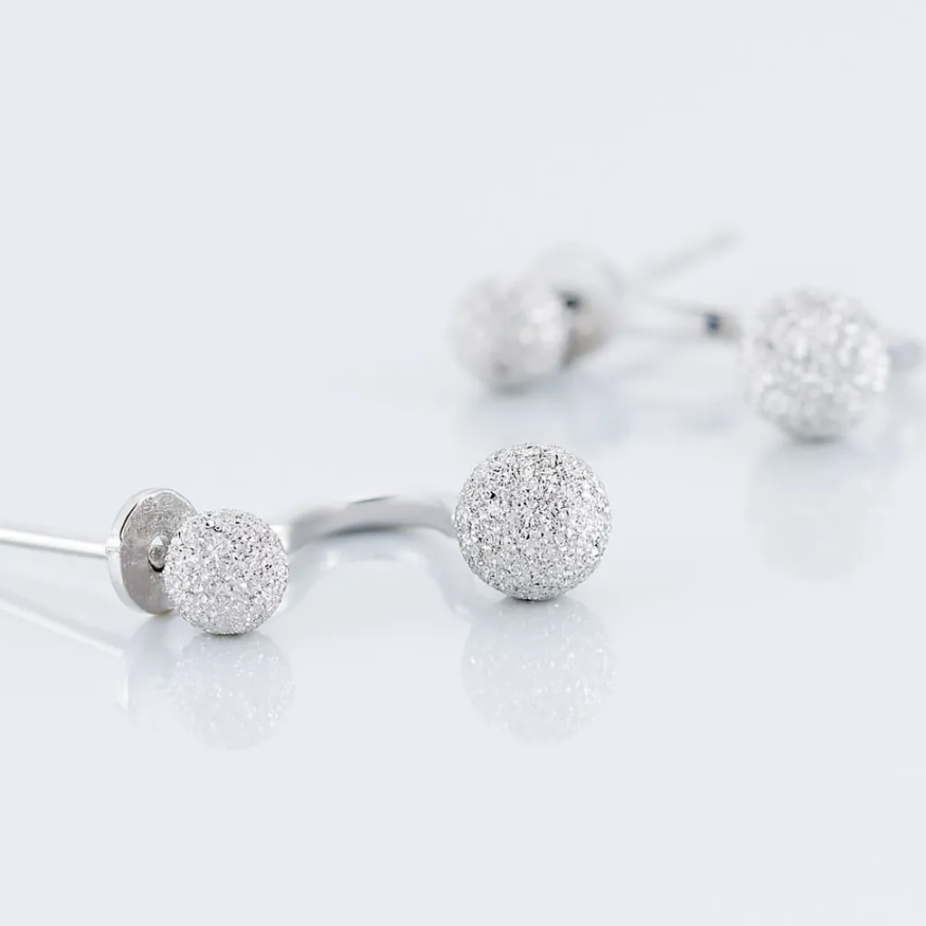 Histoire d'Or Bijoux D'oreilles Rosely Argent Blanc Outlet