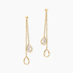 Histoire d'Or Bo Pendantes Or Jaune Emerika Oxyde De Zirconium or jaune oxyde Outlet