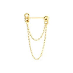 Histoire d'Or Boucle D'oreille Chander Or Jaune Best