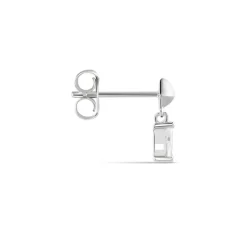 Histoire d'Or Boucle D'oreille Puce Unitaire Deorsa Argent Blanc Oxyde De Zirconium Discount