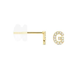 Histoire d'Or Boucle D'oreille Puce Unitaire Jodoca Or Jaune Oxyde De Zirconium Clearance