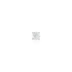 Histoire d'Or Boucle D'oreille Puce Unitaire Victoria or blanc diamant New