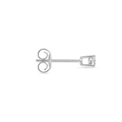 Histoire d'Or Boucle D'oreille Puce Unitaire Victoria or blanc diamant Discount