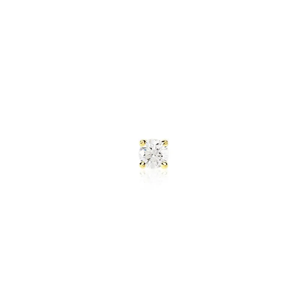 Histoire d'Or Boucle D'oreille Puce Unitaire Victoria or jaune diamant Online