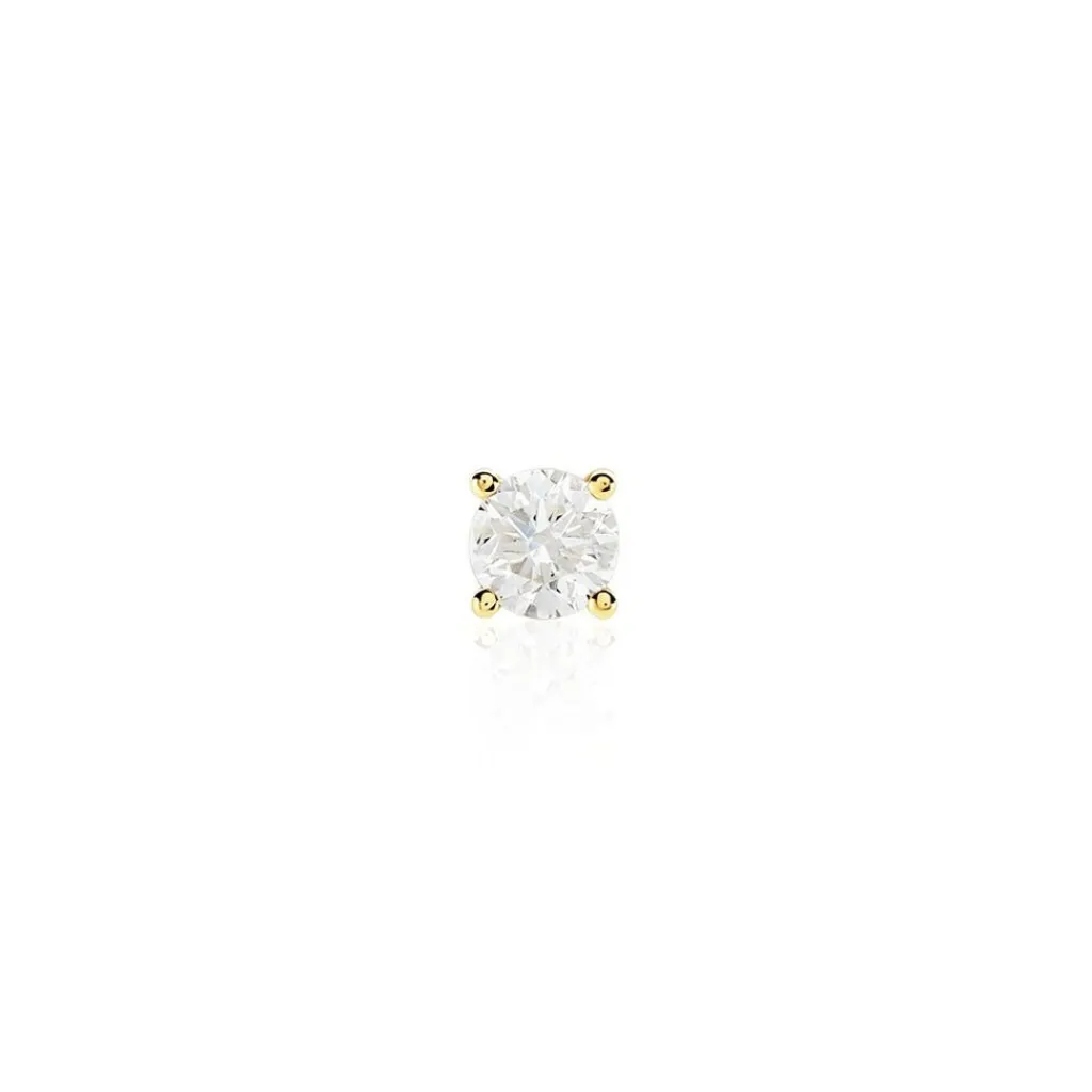 Histoire d'Or Boucle D'oreille Puce Unitaire Victoria or jaune diamant Sale