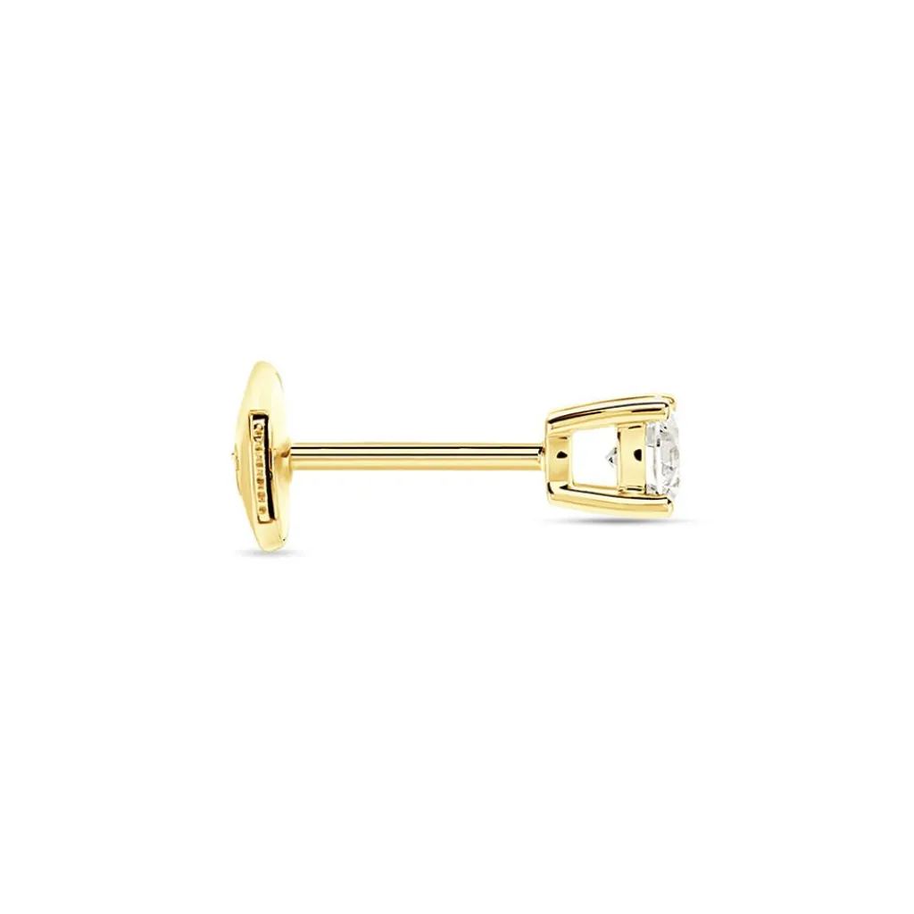 Histoire d'Or Boucle D'oreille Puce Unitaire Victoria or jaune diamant Sale