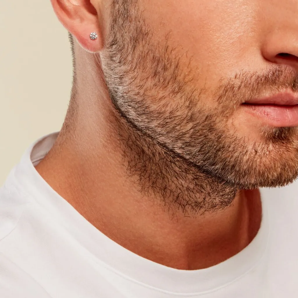 Histoire d'Or Boucle D'oreille Puce Unitaire Niels De Zirconium argent blanc oxyde Clearance