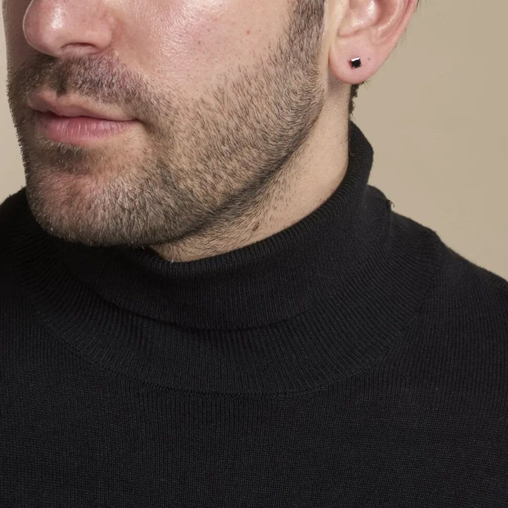 Histoire d'Or Boucle D'oreille Puce Unitaire Paco Argent Blanc Oxyde De Zirconium argent blanc oxyde noir Clearance