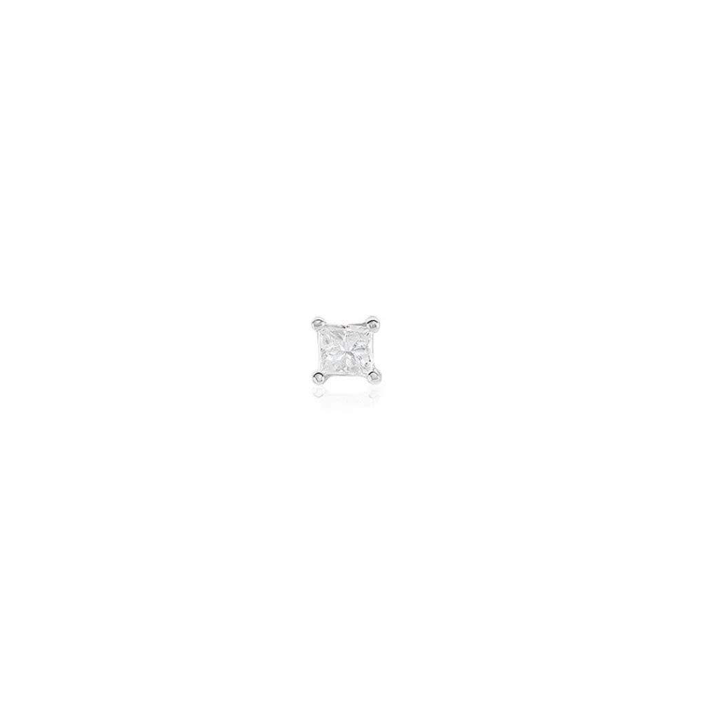 Histoire d'Or Boucle D'oreille Puces Myralie Or Blanc Diamant Outlet
