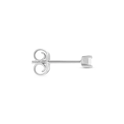 Histoire d'Or Boucle D'oreille Puces Myralie Or Blanc Diamant Outlet